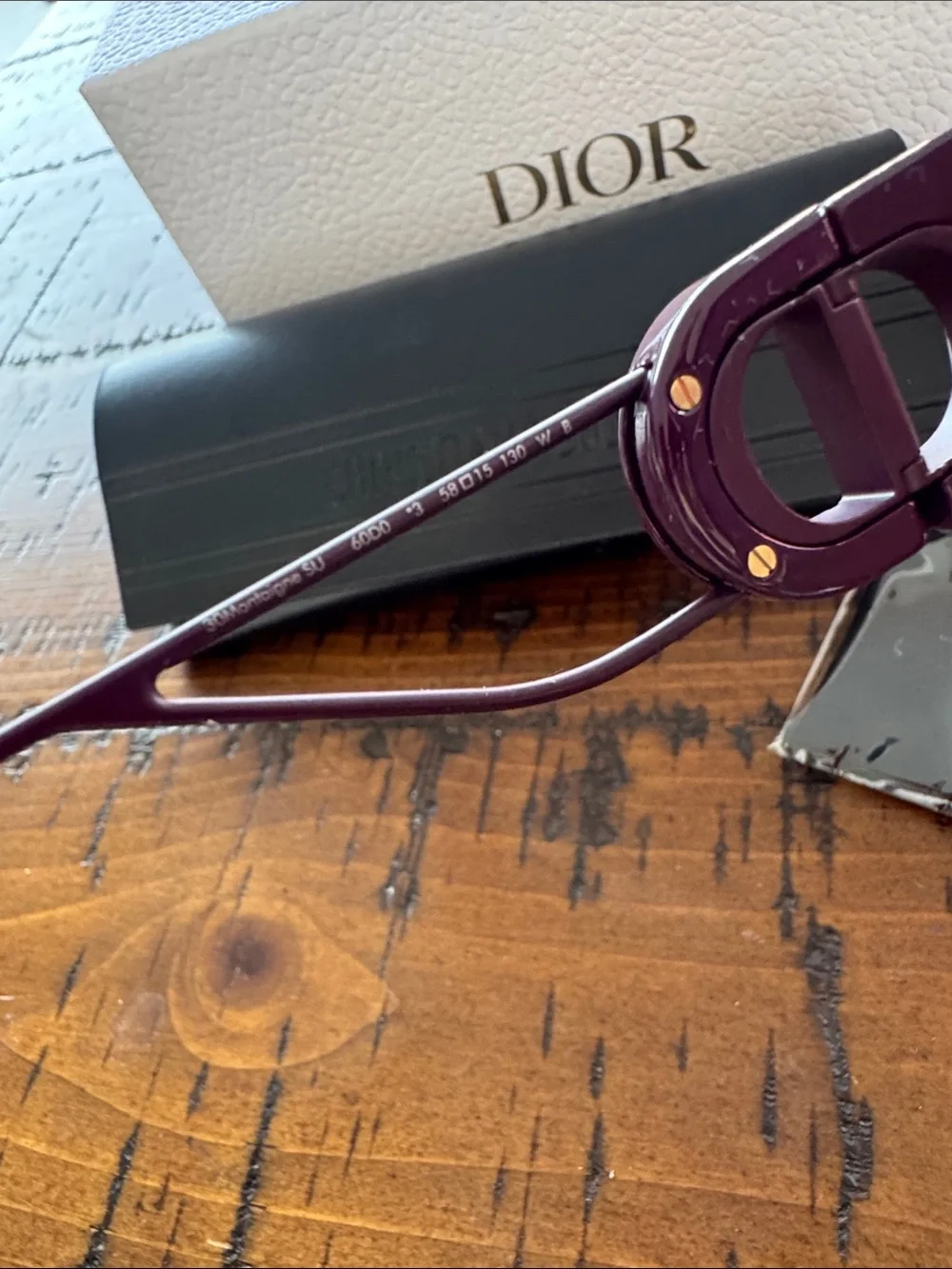 Dior authentic oversized